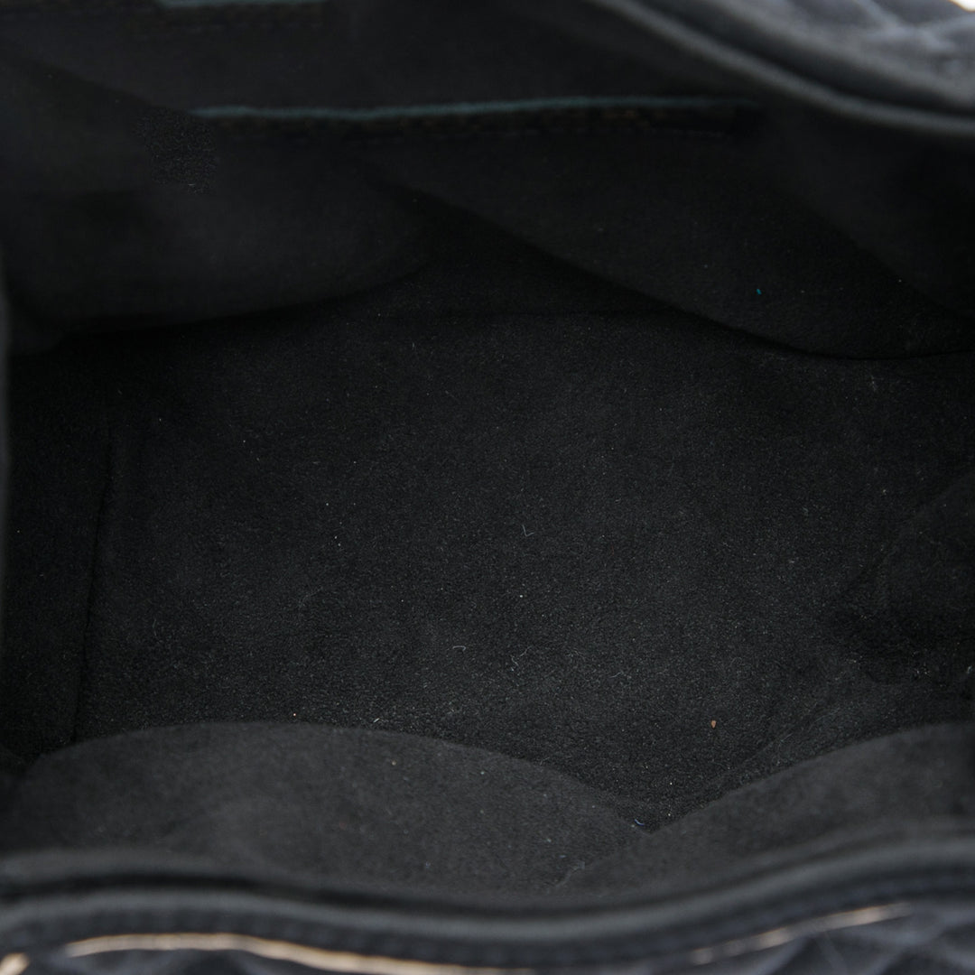 Chanel Paris Shanghai CC Matelassé Satin Takeaway Boîte Sac