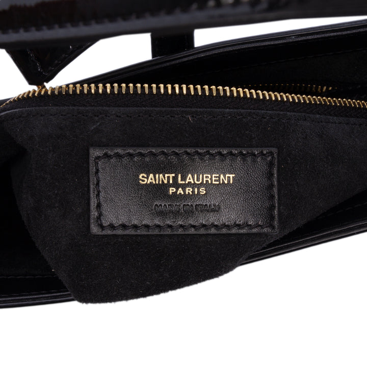 Saint Laurent Mini Cuir verni Le 5 a 7