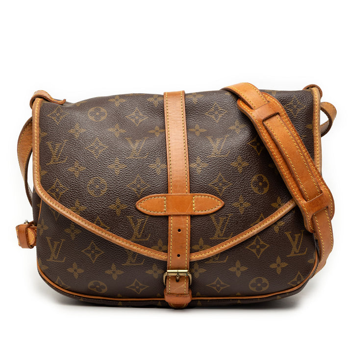 Louis Vuitton Saumur 30 Monogram Marron