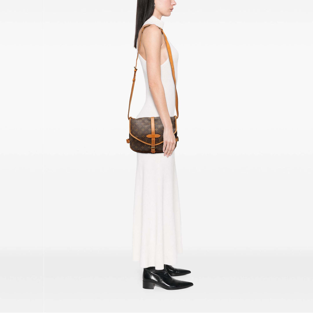 Louis Vuitton Saumur 30 Monogram Marron