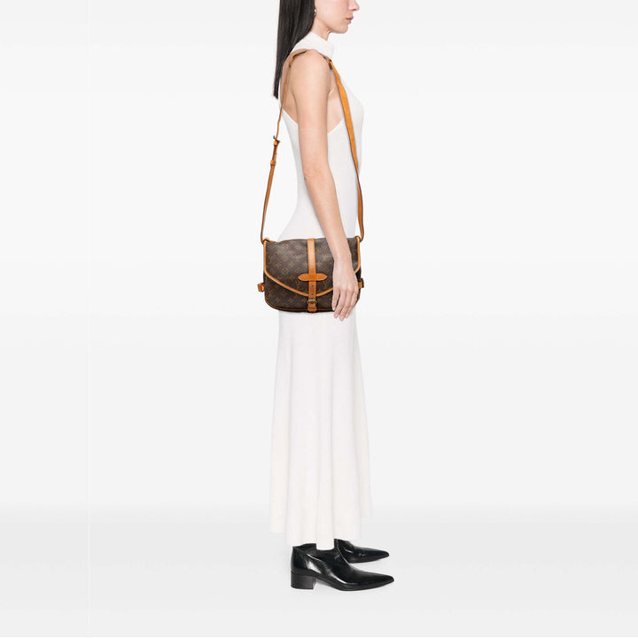 Louis Vuitton Saumur 30 Monogram Marron