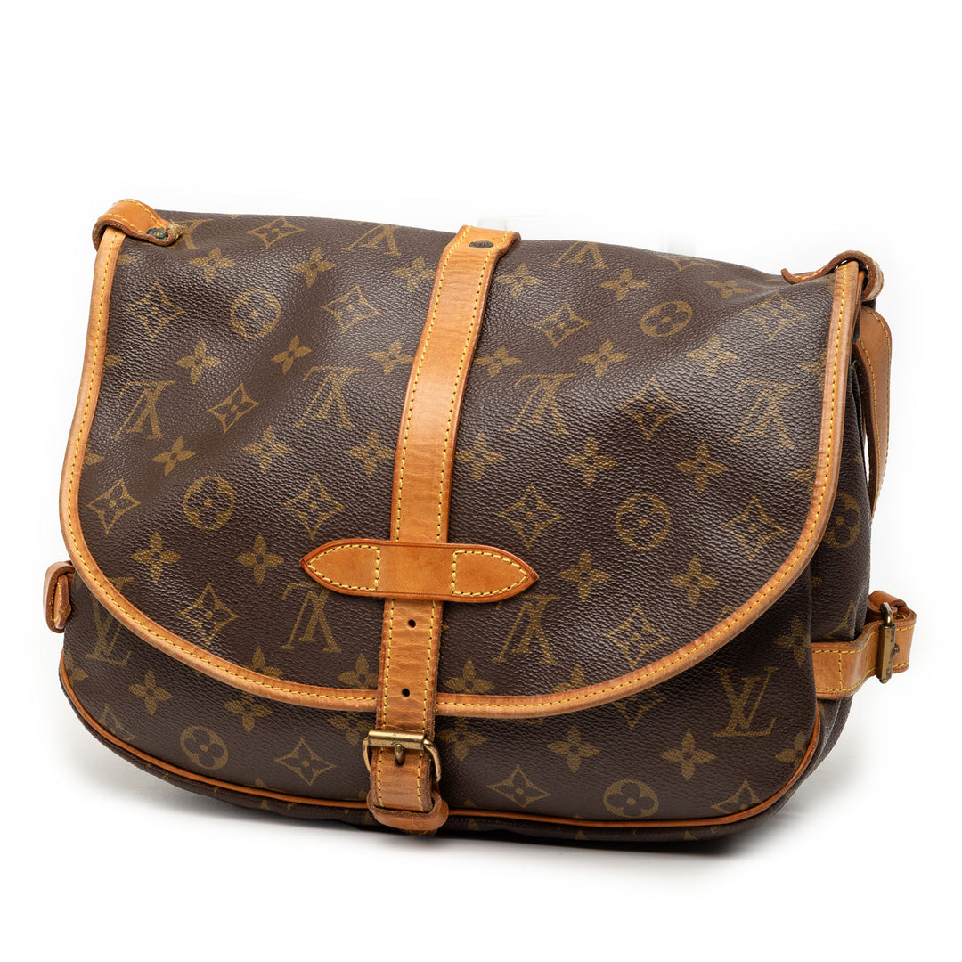 Louis Vuitton Saumur 30 Monogram Marron