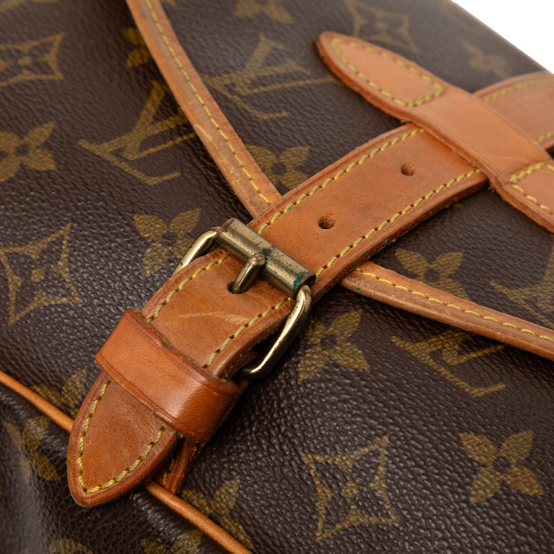 Louis Vuitton Saumur 30 Monogram Marron