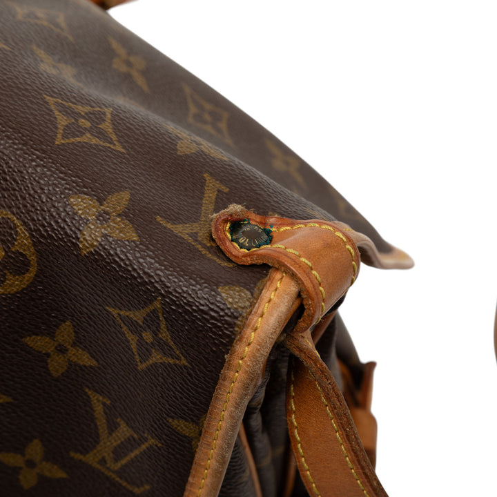 Louis Vuitton Saumur 30 Monogram Marron