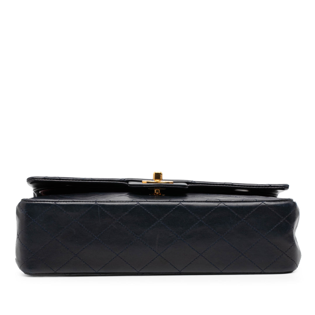 Chanel Medium Classic Cuir de veau Double rabat