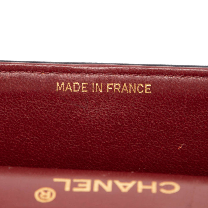 Chanel Medium Classic Cuir de veau Double rabat