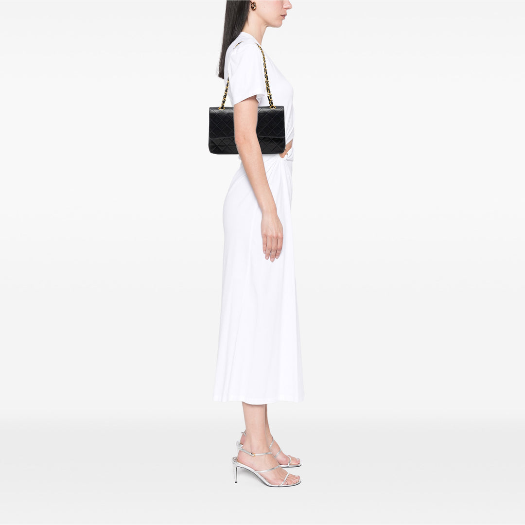 Chanel Medium Classic Cuir de veau Double rabat