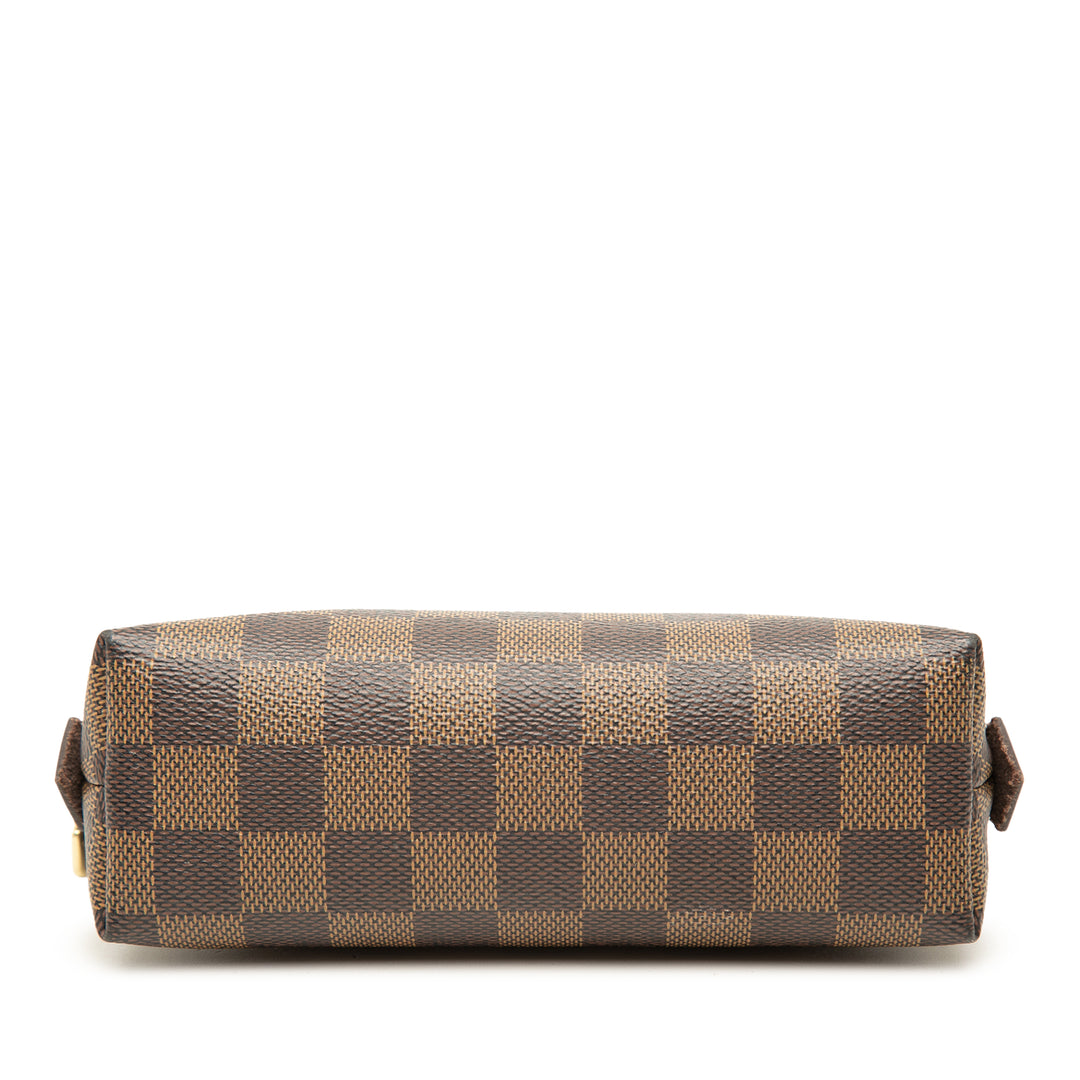 Louis Vuitton Trousse de maquillage PM Toile Damier Ébène
