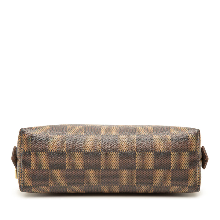 Louis Vuitton Trousse de maquillage PM Toile Damier Ébène