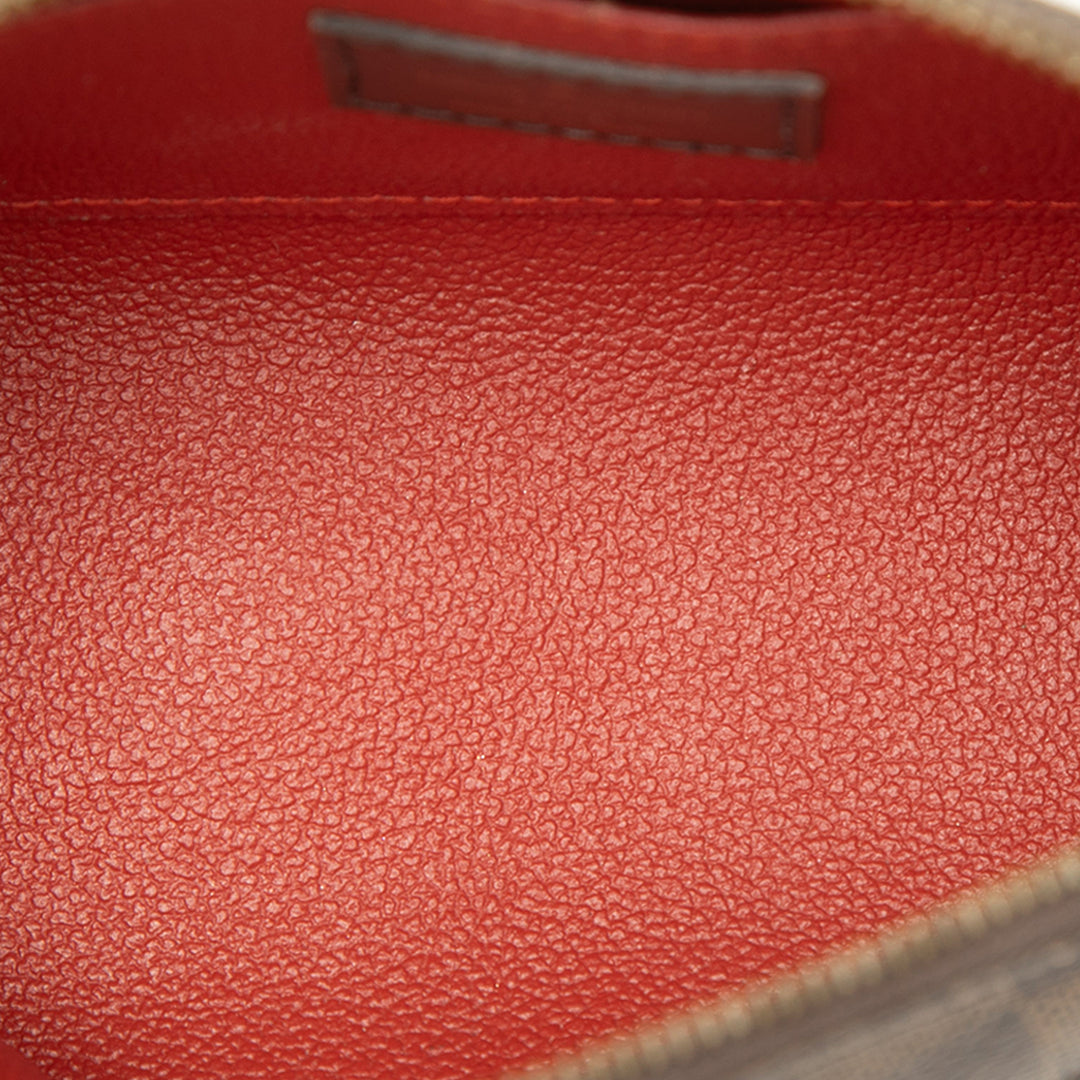 Louis Vuitton Trousse de maquillage PM Toile Damier Ébène