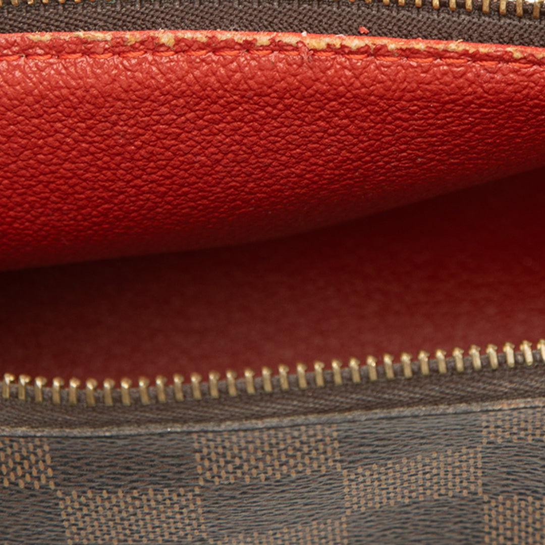 Louis Vuitton Trousse de maquillage PM Toile Damier Ébène