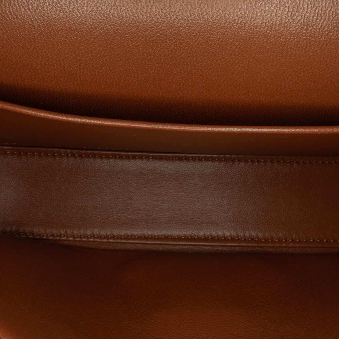 Leather Triomphe Claude Crossbody Brown - Gaby Paris