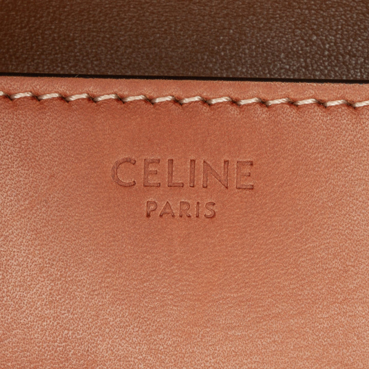Leather Triomphe Claude Shoulder Bag Brown - Gaby Paris