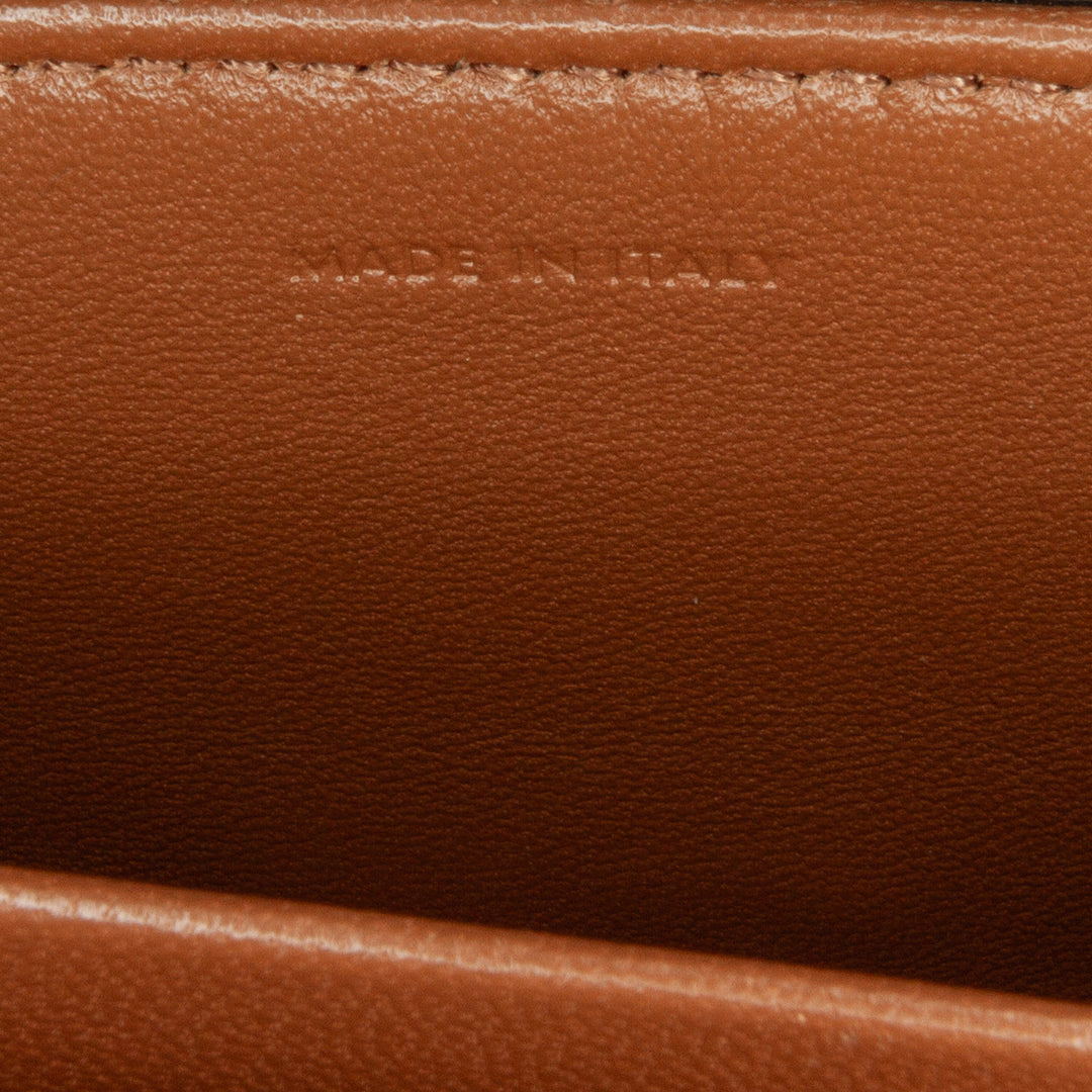 Leather Triomphe Claude Crossbody Brown - Gaby Paris