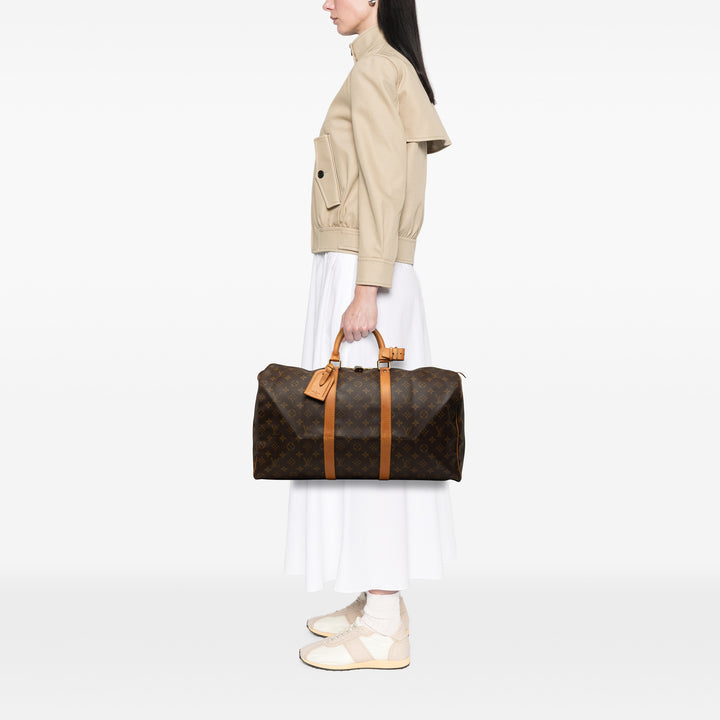 Keepall 50 Monogram Marron