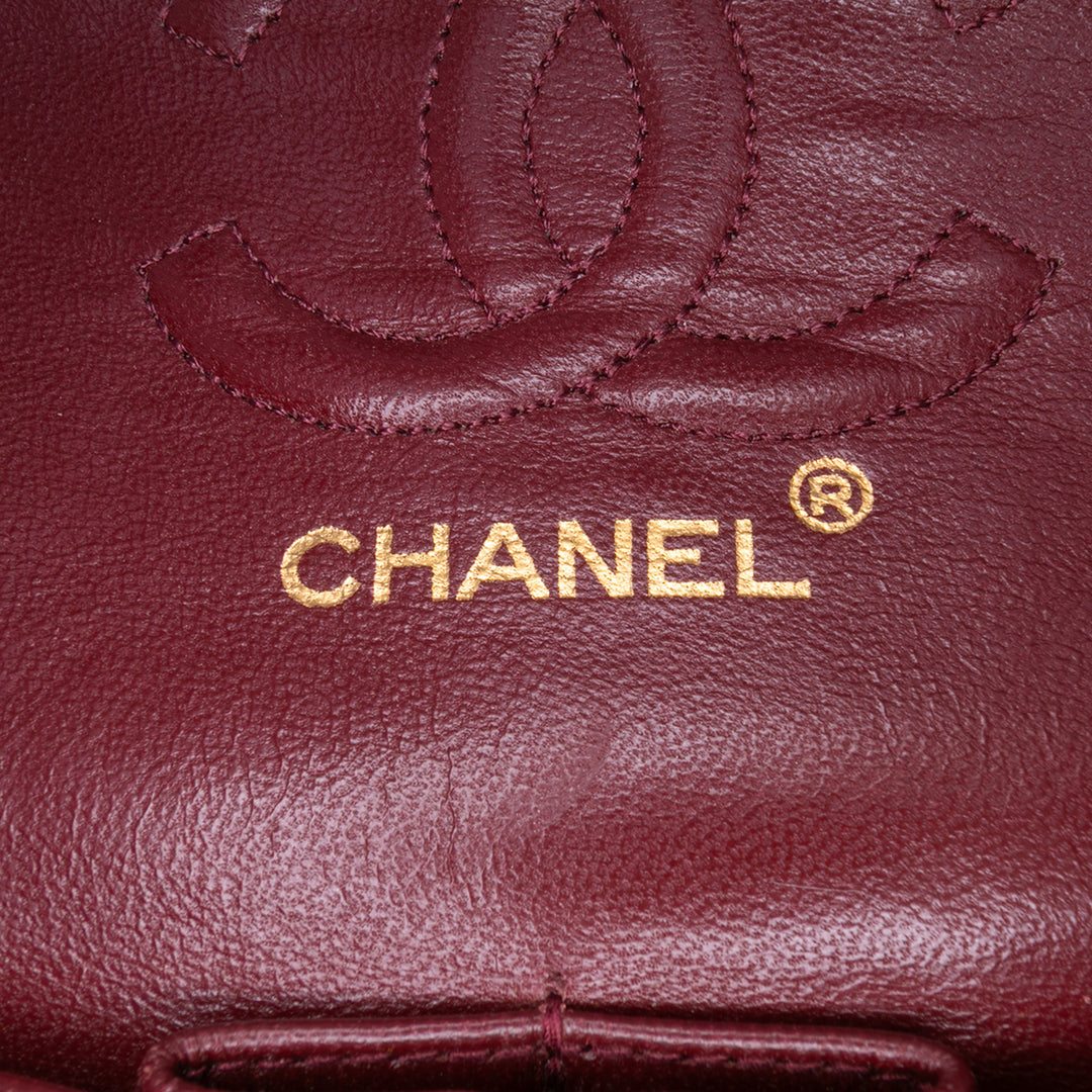 Chanel Small Classic Cuir d’agneau Double rabat Noir – GABY PARIS Authentique