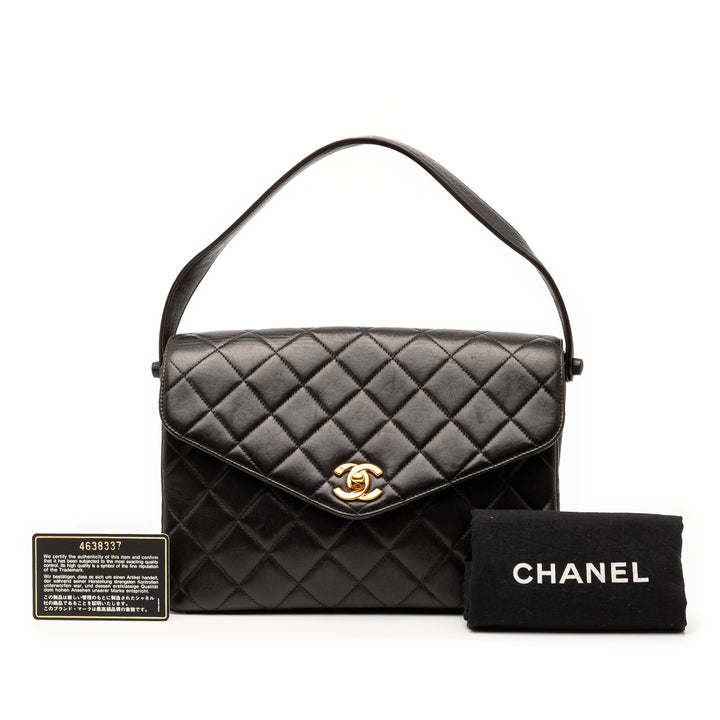 Chanel CC Matelassé Cuir d’agneau Sac à main