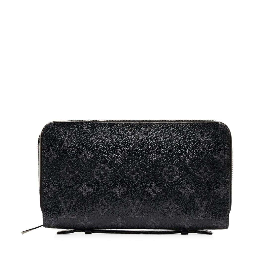 Monogram Eclipse Zippy XL Black - Gaby Paris