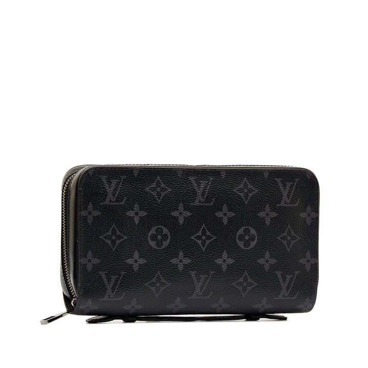 Monogram Eclipse Zippy XL Black - Gaby Paris