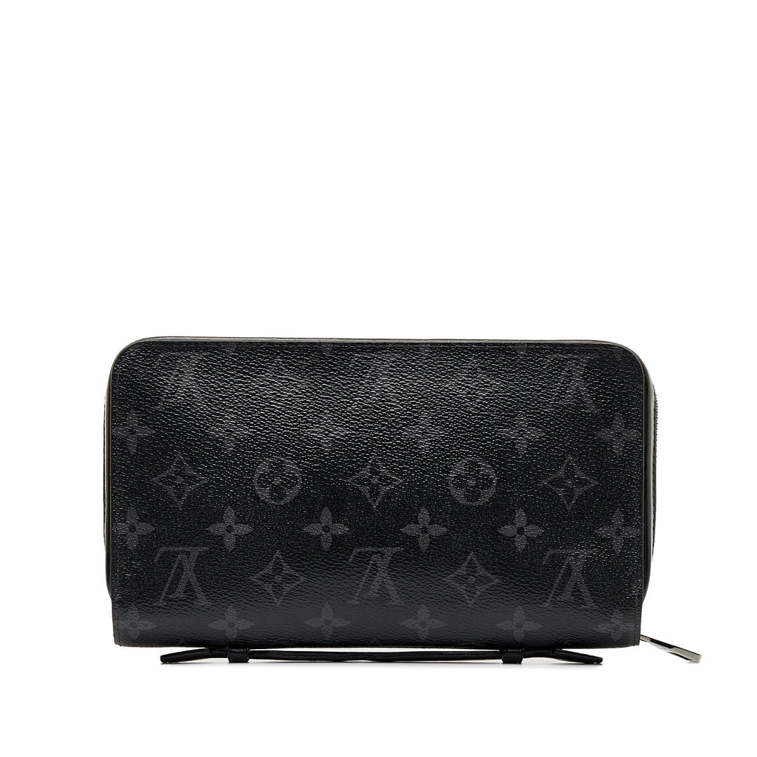 Monogram Eclipse Zippy XL Black - Gaby Paris