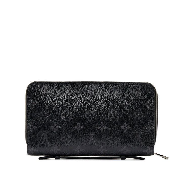 Monogram Eclipse Zippy XL Black - Gaby Paris