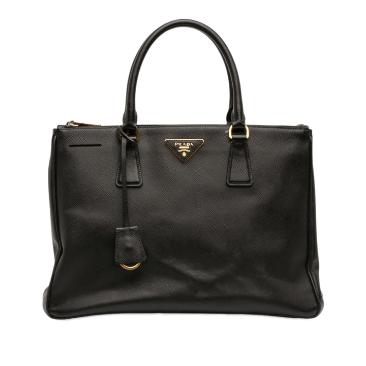 Prada Medium Saffiano Lux Galleria Double Zip Sac