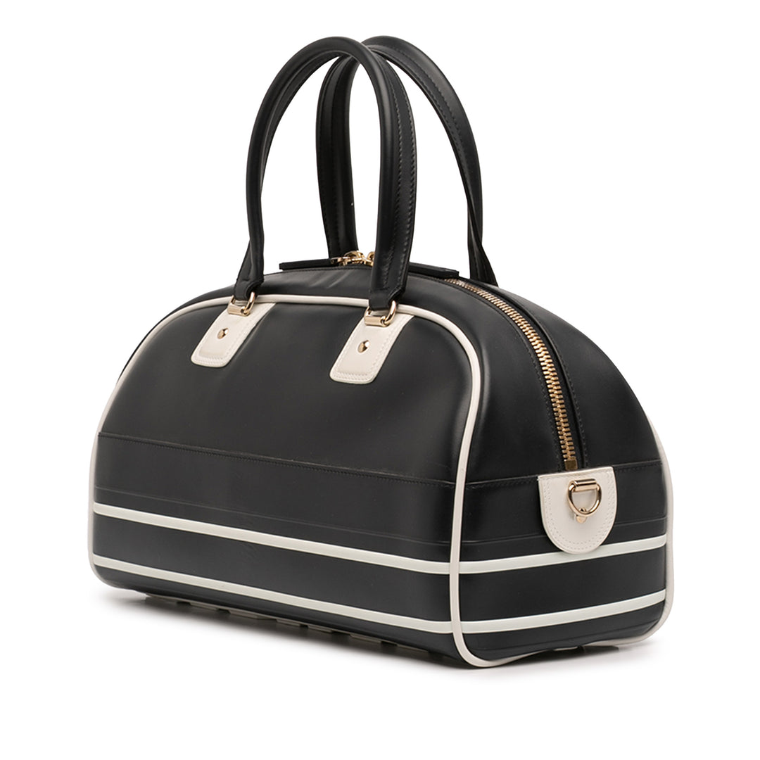 Dior Medium Cuir Dior Vibe Zip Bowling Sac