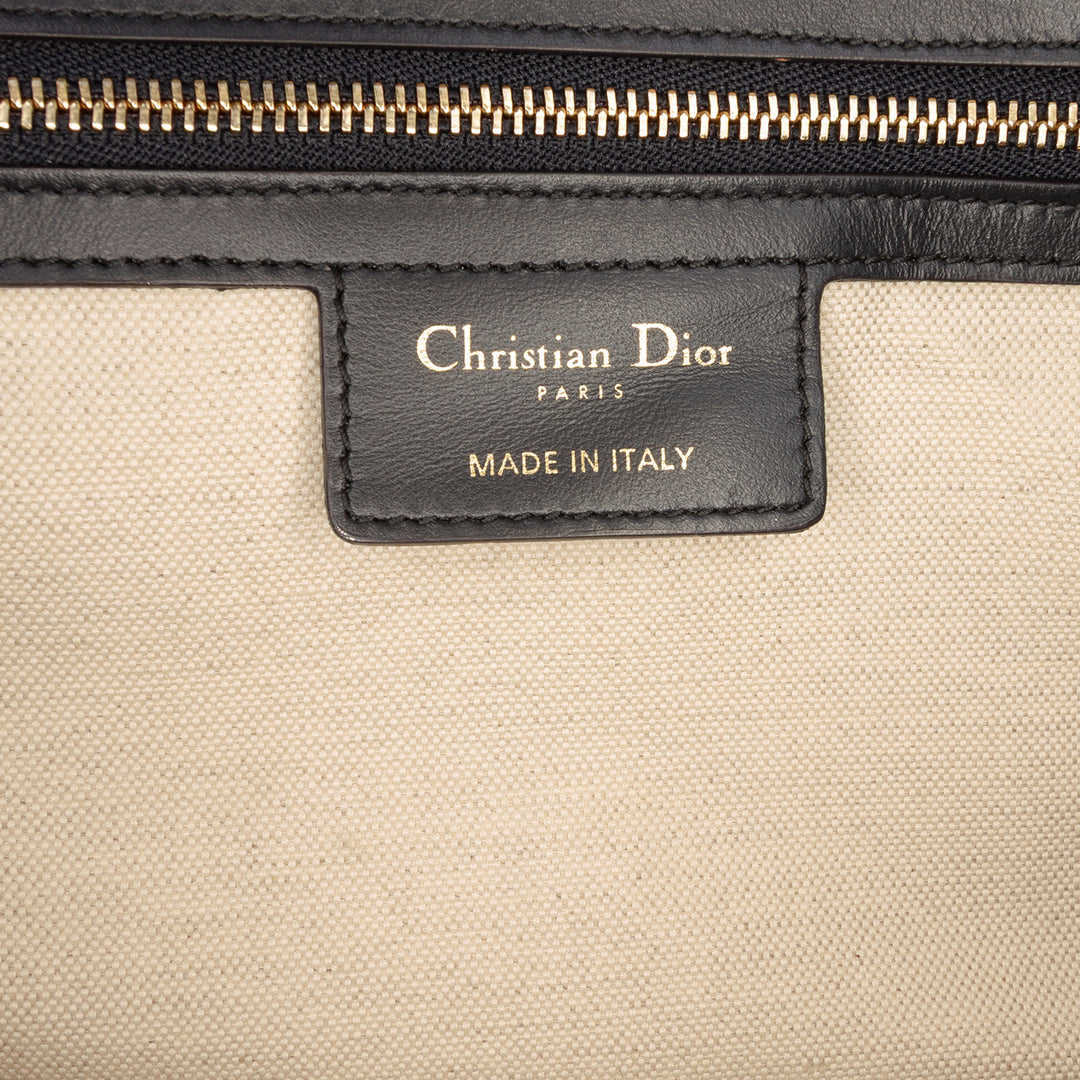 Dior Medium Cuir Dior Vibe Zip Bowling Sac