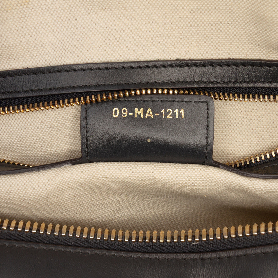 Dior Medium Cuir Dior Vibe Zip Bowling Sac