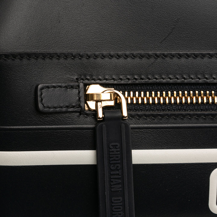 Dior Medium Cuir Dior Vibe Zip Bowling Sac