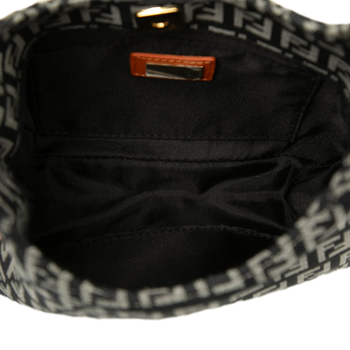 Fendi Sac porté épaule Zucchino Noir – vue 4 – GABY PARIS