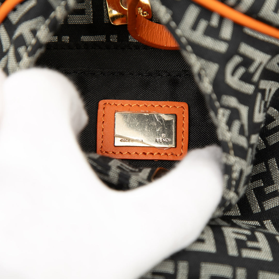 Fendi Sac porté épaule Zucchino Noir – vue 5 – GABY PARIS