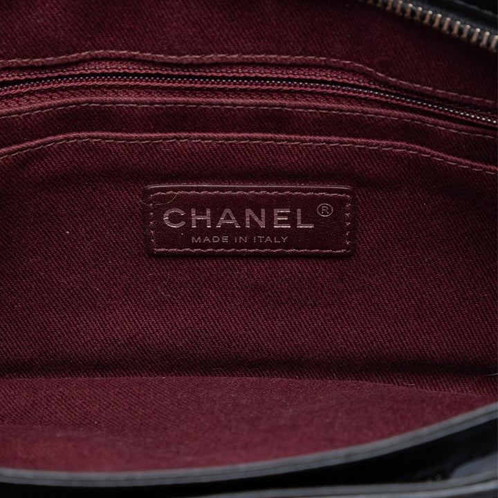 Chanel Matelassé Glazed Cuir de veau Coco Pleats Chain Pochette