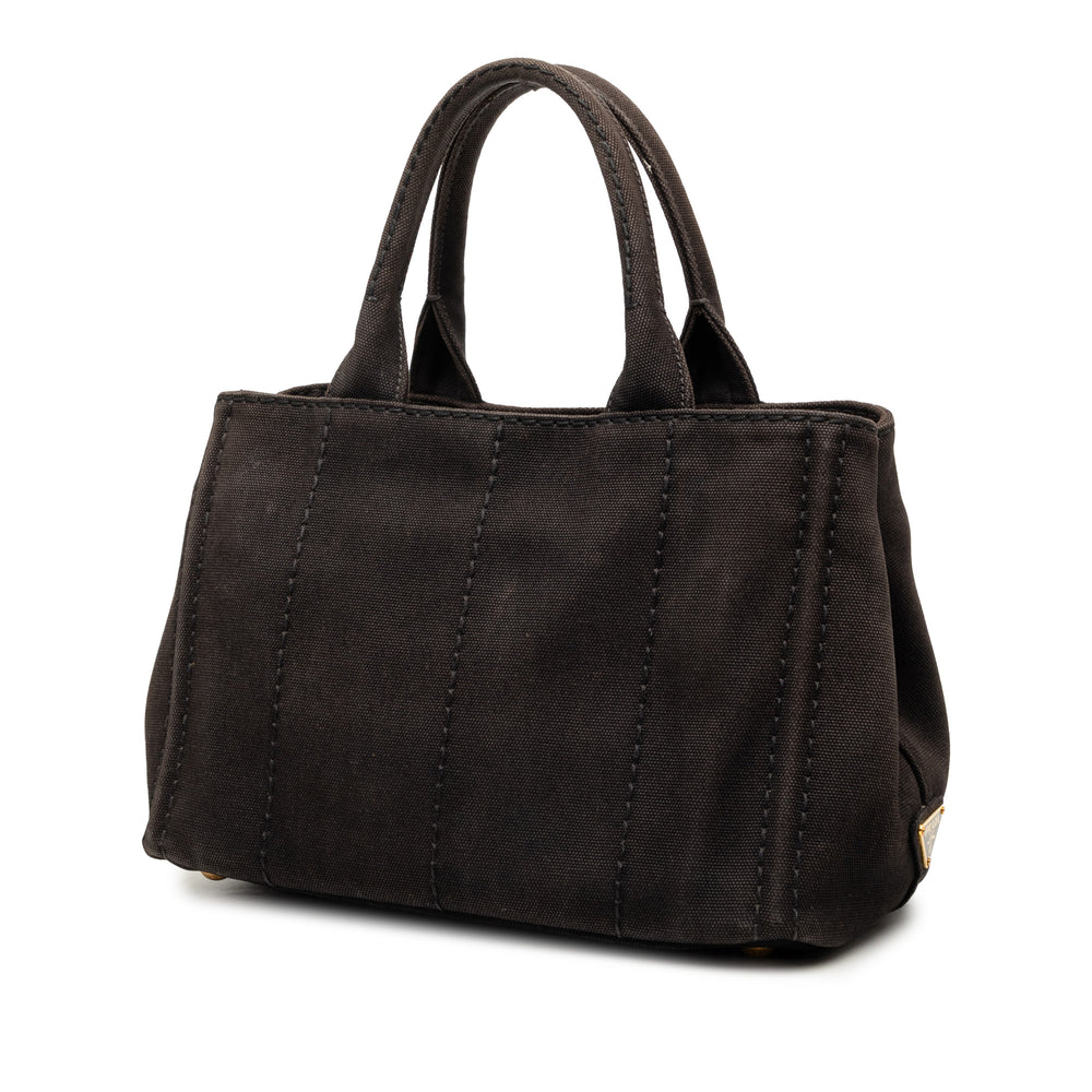 Prada Cabas Canapa Logo Petit Noir – vue 2 – GABY PARIS