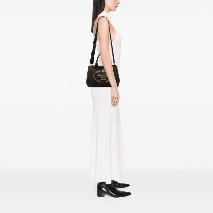 Prada Cabas Canapa Logo Petit Noir – vue 6 – GABY PARIS