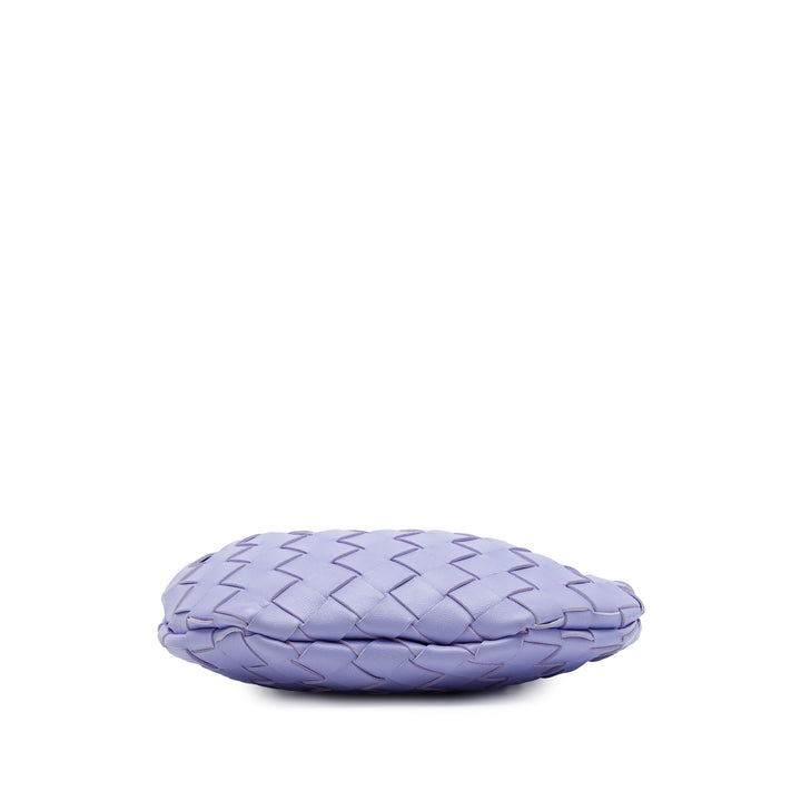 Bottega Veneta Intrecciato Sardine Sac Baby Cuir d'agneau Violet – vue 3 – GABY PARIS