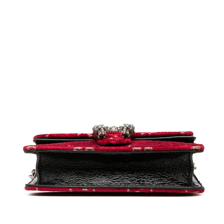 GG Dionysus Sac Mini Rouge