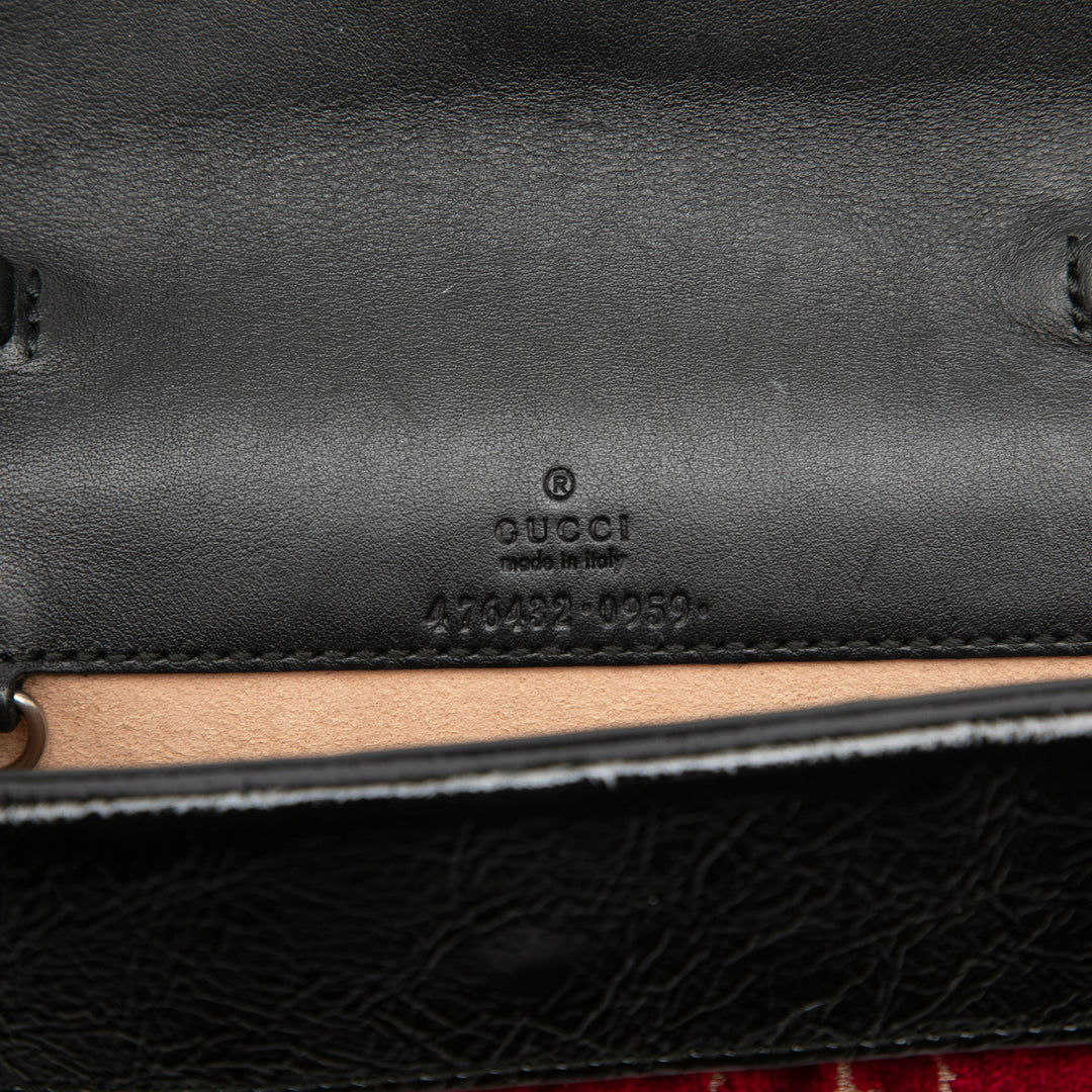 GG Dionysus Sac Mini Rouge