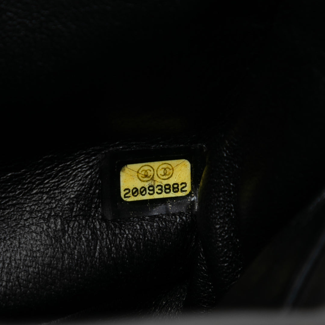 Chanel Small Metallic Iridescent Perle CC Cristal Simple rabat Bag