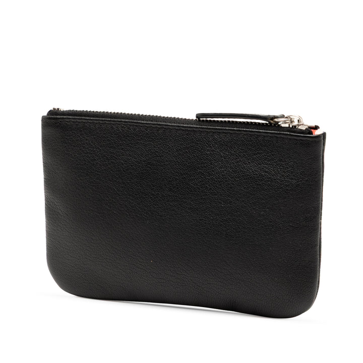 Chanel CC Grained Cuir de veau Zip Pochette Noir – GABY PARIS Authentique