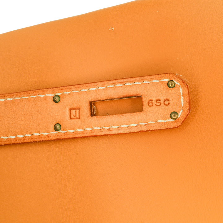 Vache Natural Birkin Retourne 35 Brown - Gaby Paris