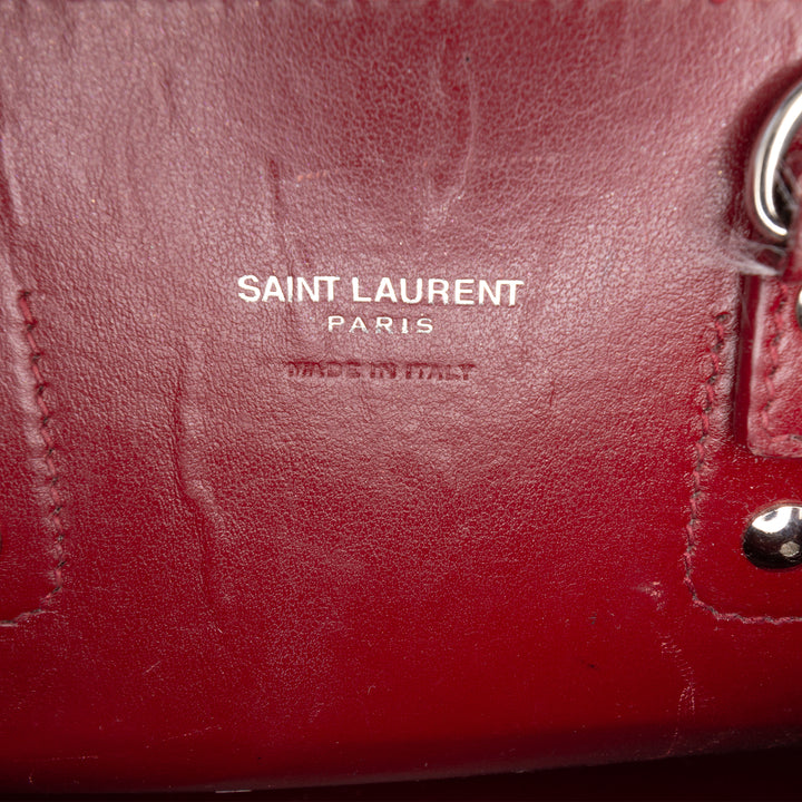 Saint Laurent Nano Croc embossé Cuir Sac De Jour Sac