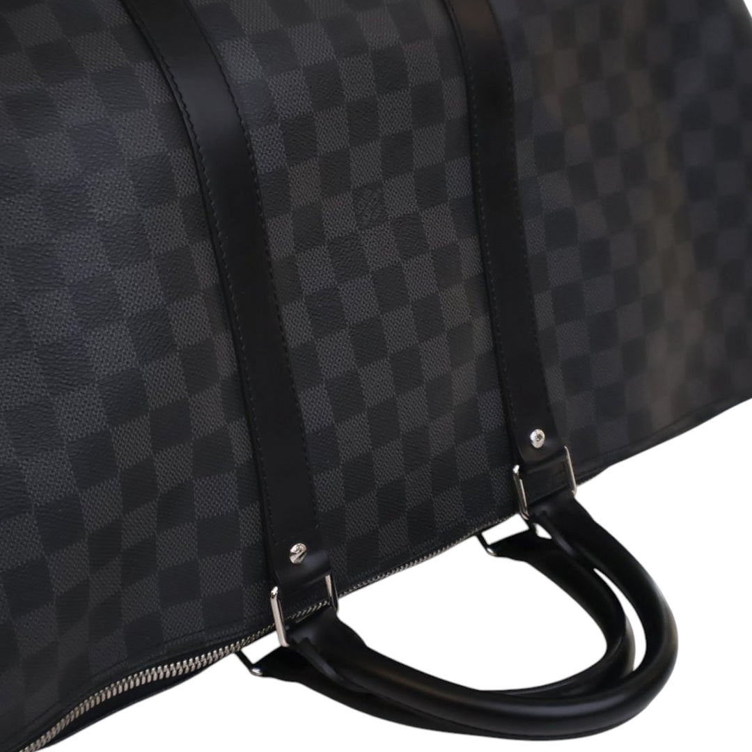 Louis Vuitton Damier Graphite Keepall Bandouliere 55