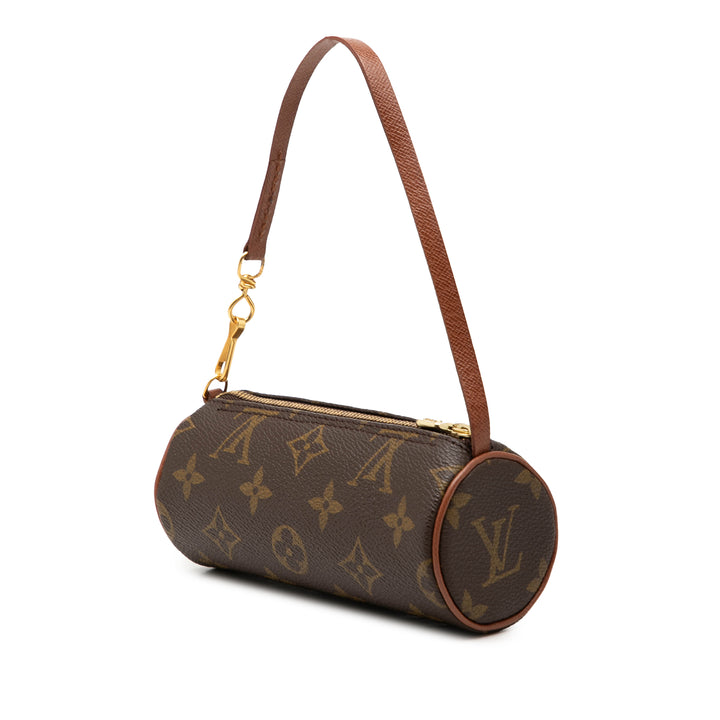 Pochette Papillon Monogramm Braun