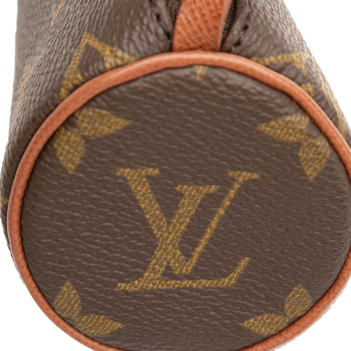 Pochette Papillon Monogramm Braun