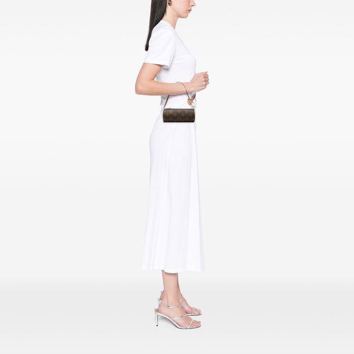 Pochette Papillon Monogramm Braun