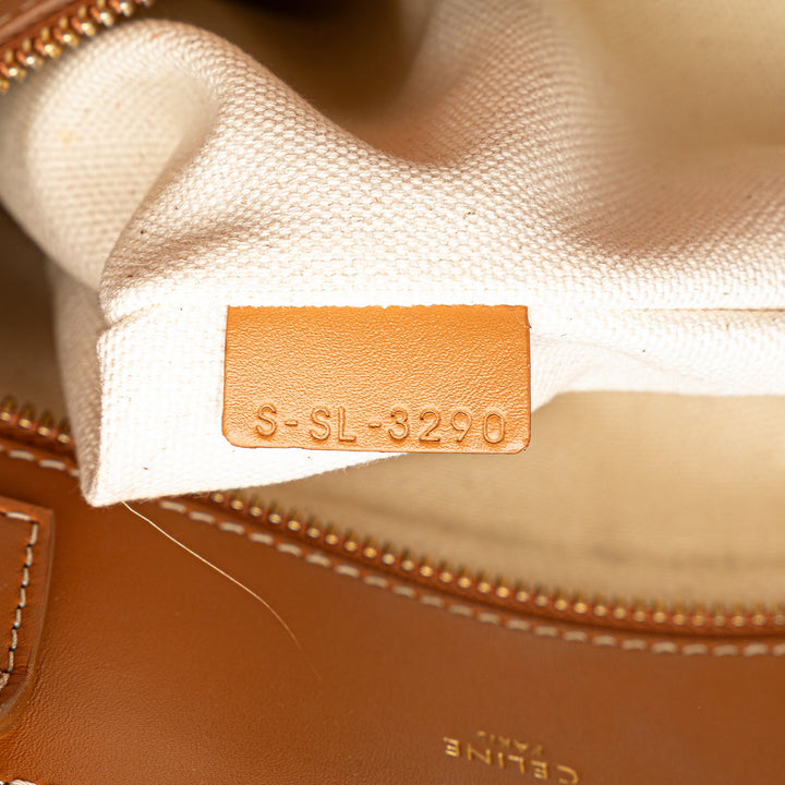 Small Vertical Cabas Satchel Brown - Gaby Paris