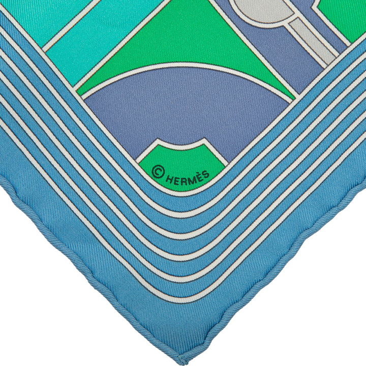 Hermès Sport Pocket Square Soie Handkerchief