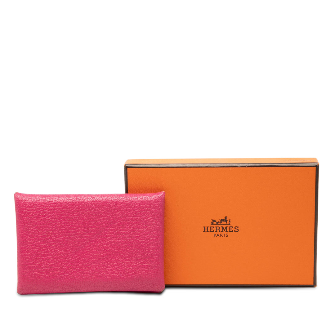 Chevre Mysore Calvi Porte-cartes Rose