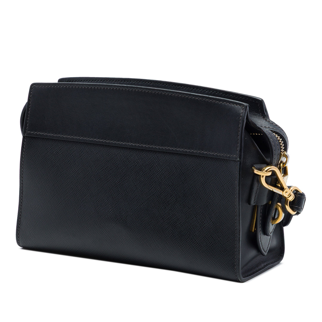 Prada Saffiano et City Veau Esplanade Sac porté croisé